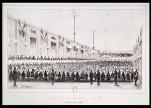 Banquet réformiste à Amiens, 5 décembre 1847 - French School